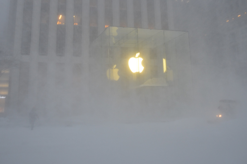 Illustration for article titled On the Ground in New York During a Blizzard